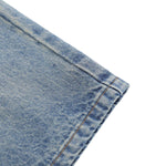 Vintage Washed Whiskered Slim Flare Jeans