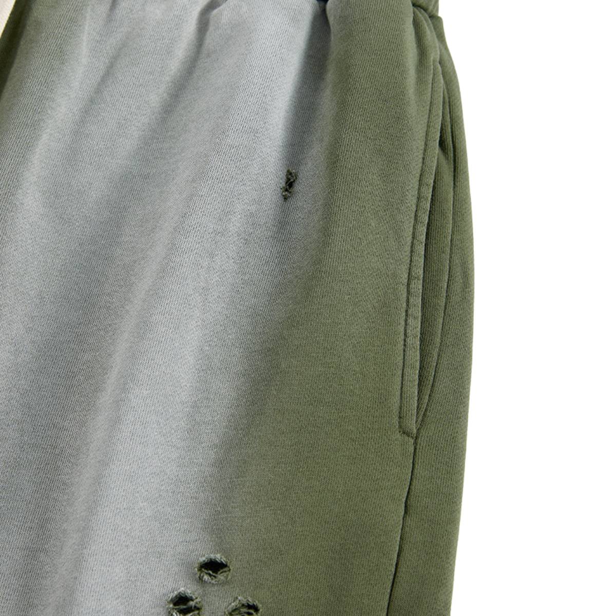 Shorts holgados vintage con lavado intenso