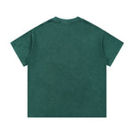 340G Vintage Wash Waffle Knit Relaxed Fit T-Shirt