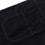 Bermudas con lavado vintage y salpicaduras de tinta