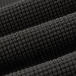Vintage Waffle Knit Contrast Stitch Oversized T-Shirt