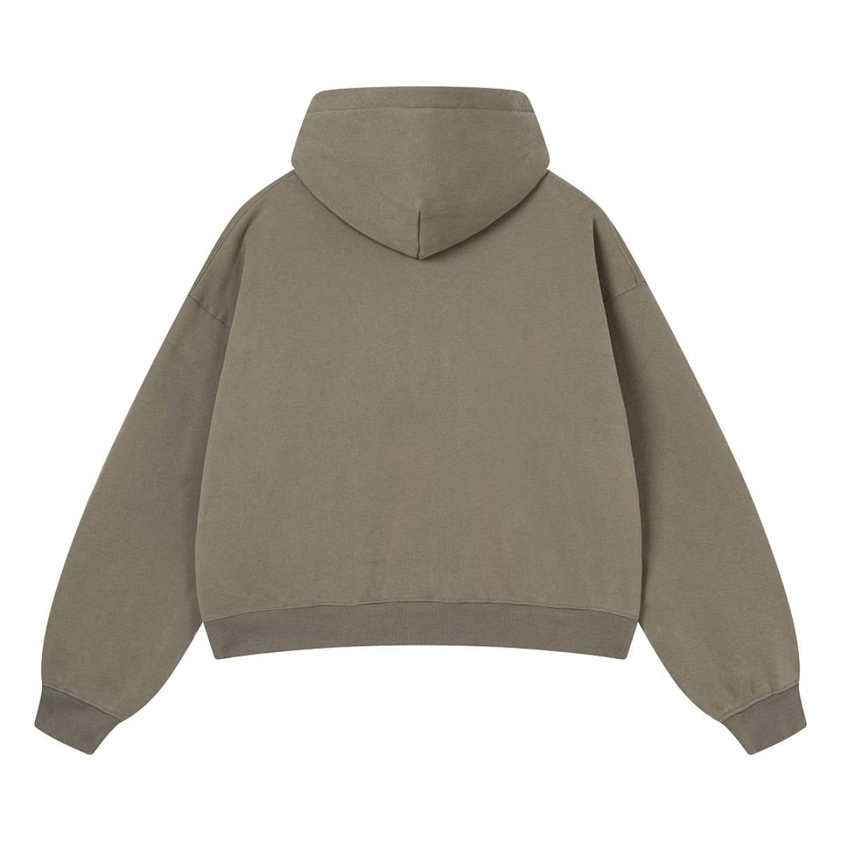 Sudadera con capucha de felpa de novio de gran tamaño