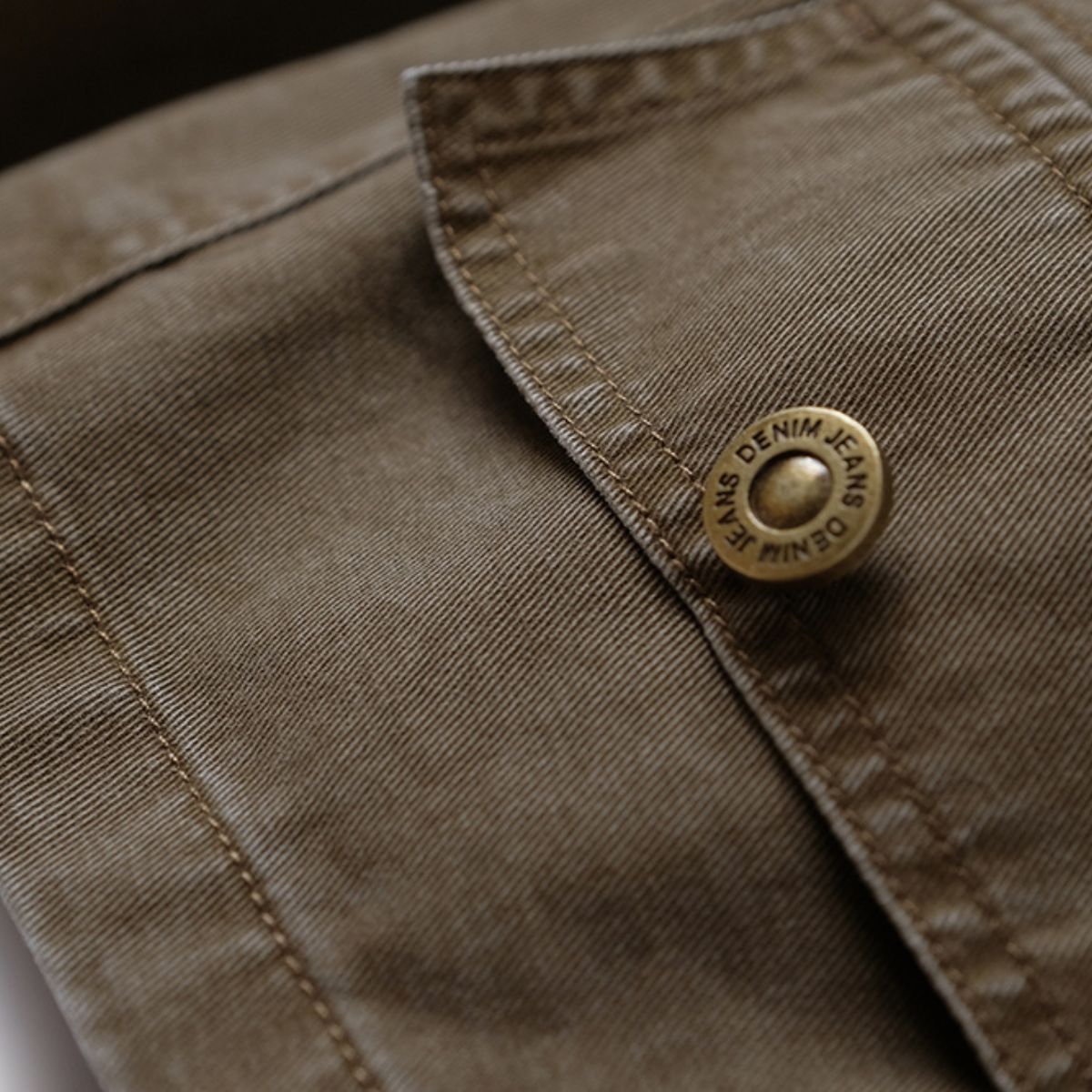 Minivestido vaquero de manga corta con cinturón