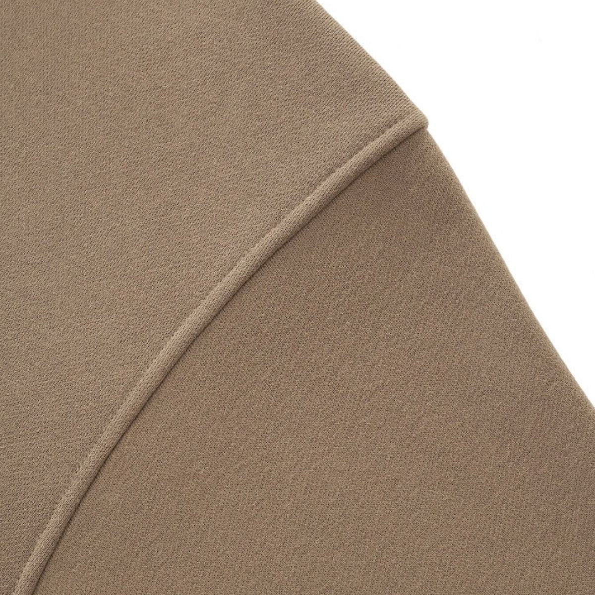 Old Money Cropped Polo Collar Fleece Sweatshirt