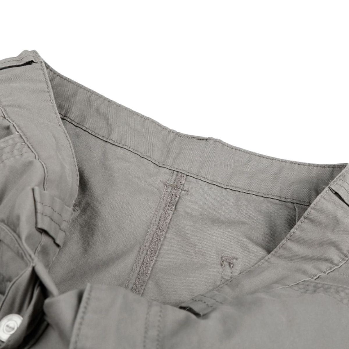Cotton Multi-Pocket Utility Bermuda Cargo Shorts