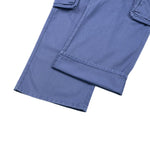 Washed Cargo Pants With Pocket‑in‑Pocket Structure