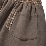 Quiet‑Luxury Old‑Money Heather Contrast Trousers