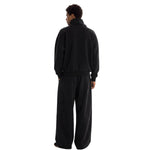 Heavyweight Drop‑Shoulder Relaxed Fit Drawstring Funnel Neck Sweatshirt