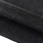 Boxy‑Fit Small V‑Neck Polo Cotton Sweatshirt