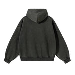 Sudadera con capucha de felpa de novio de gran tamaño