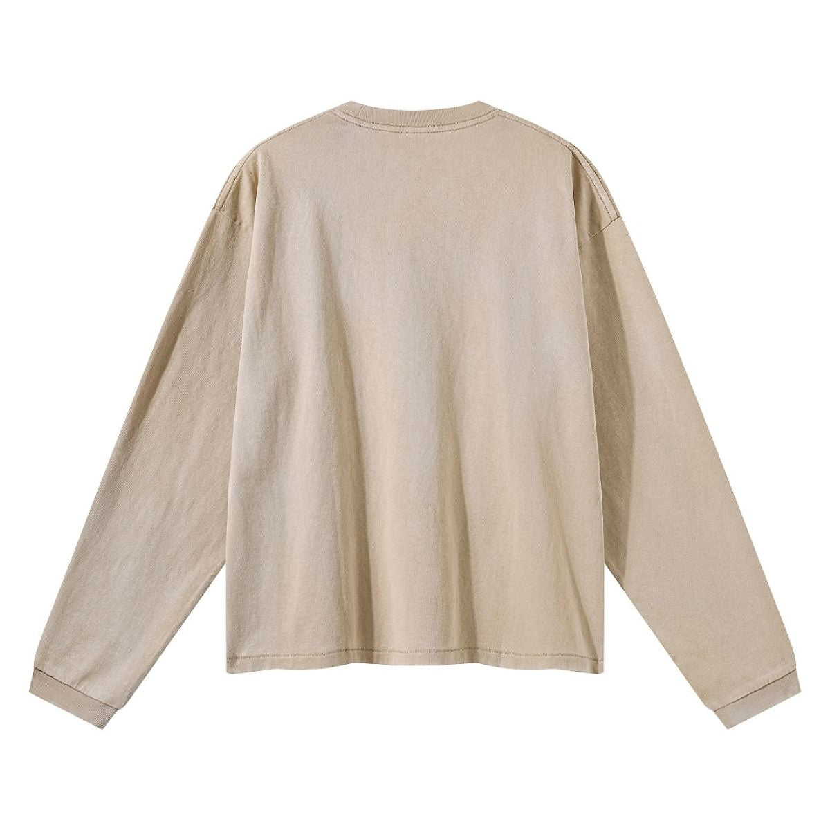 Heavyweight Vintage Brushed Washed Long Sleeve Tee