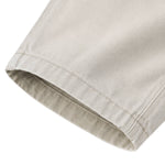 Washed Solid Wide Relaxed Workwear Pants