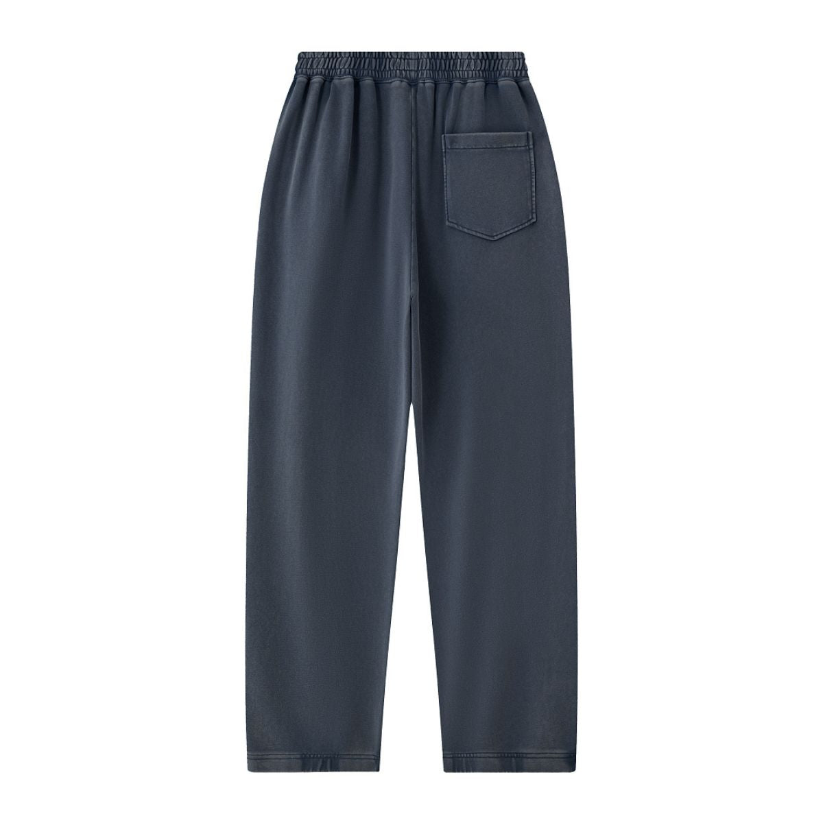 Loose Draped Wide‑Leg Washed Distressed Casual Pants