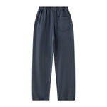 Loose Draped Wide‑Leg Washed Distressed Casual Pants