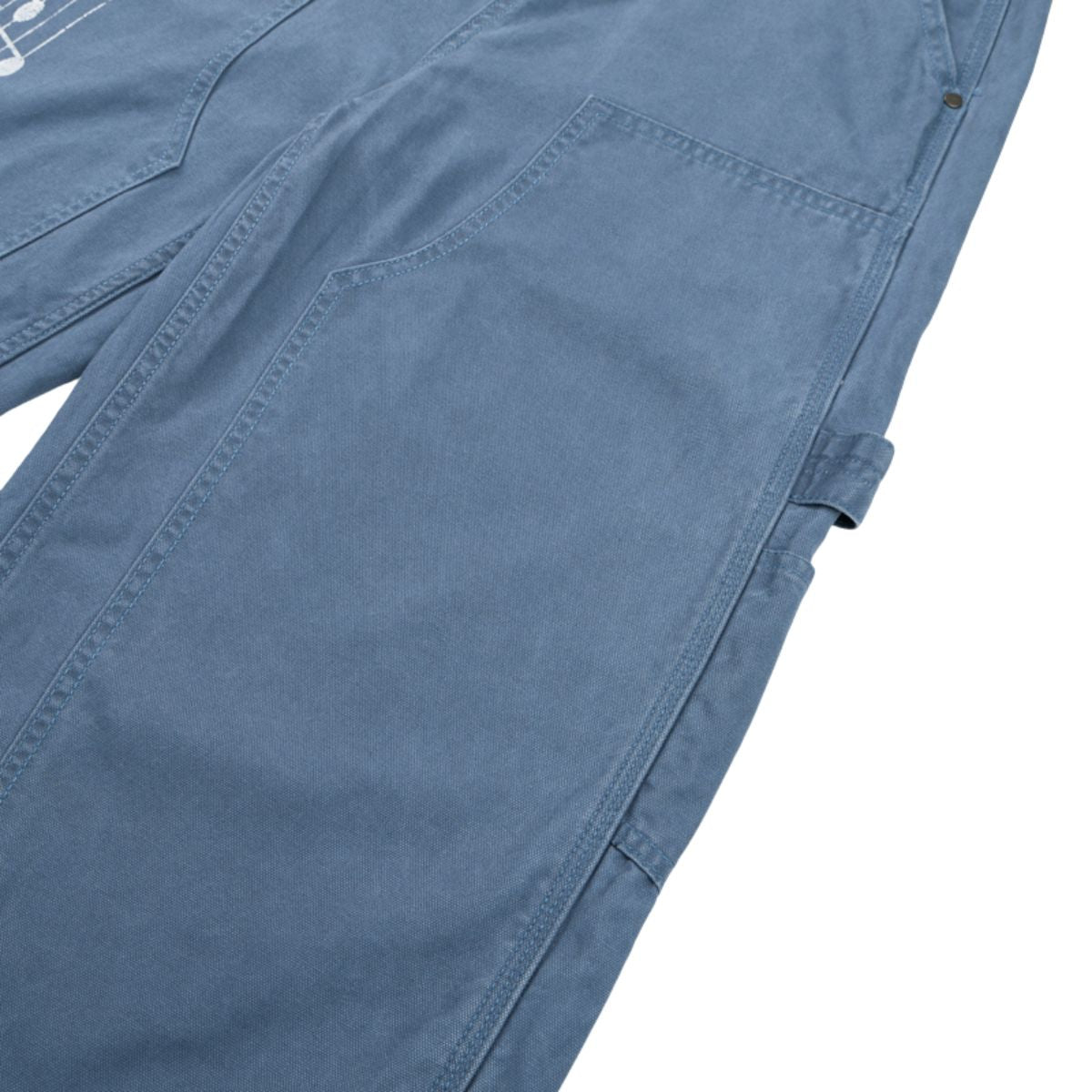 Printed Adjustable Waist Cargo Wide‑Leg Pants