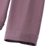 Washed Distressed Kanjha‑Su Seam‑Spliced Crew Neck Sweatshirt