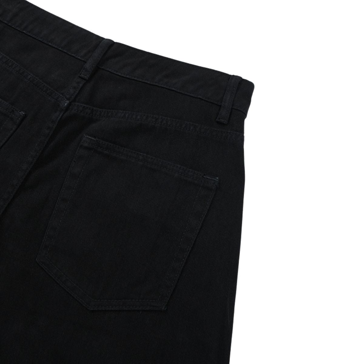 Voluminous Wide‑Leg Twill Casual Pants