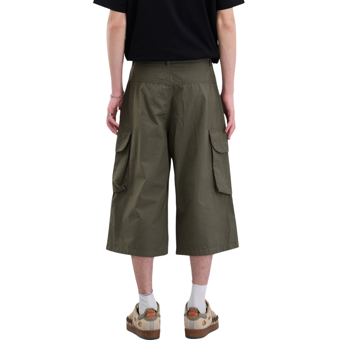 Vintage Multi-Pocket Cargo Baggy Shorts
