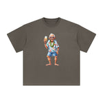 Grandpa Drinking Beer Graphic Tee-INNBLAC Fashion Apparel