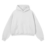Sudadera con capucha de felpa de novio de gran tamaño
