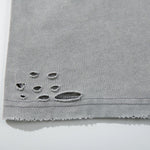 Vintage Washed Distressed Crewneck Short Sleeve Casual Tee