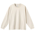 Solid Loose Fit Side Split Hem Long Sleeve T-Shirt