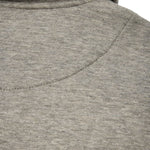 Quiet Luxury Melange Half-Placket Polo Sweatshirt