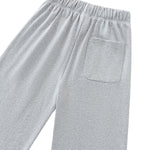 French Terry Drawstring Street Jogger Ribbed Cuff Pants