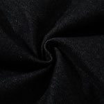 Wide Leg High Waisted Dark Denim Jeans Button Detail