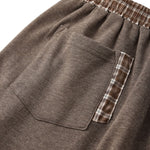 Quiet‑Luxury Old‑Money Heather Contrast Trousers