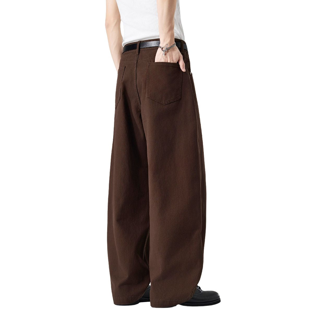 Vintage Loose Fit Tapered Streetwear Utility Pants