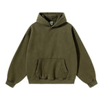 Sudadera con capucha de felpa de novio de gran tamaño