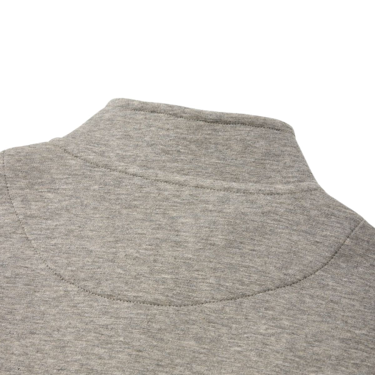 Relaxed Drop‑Shoulder Half‑Zip Sweatshirt