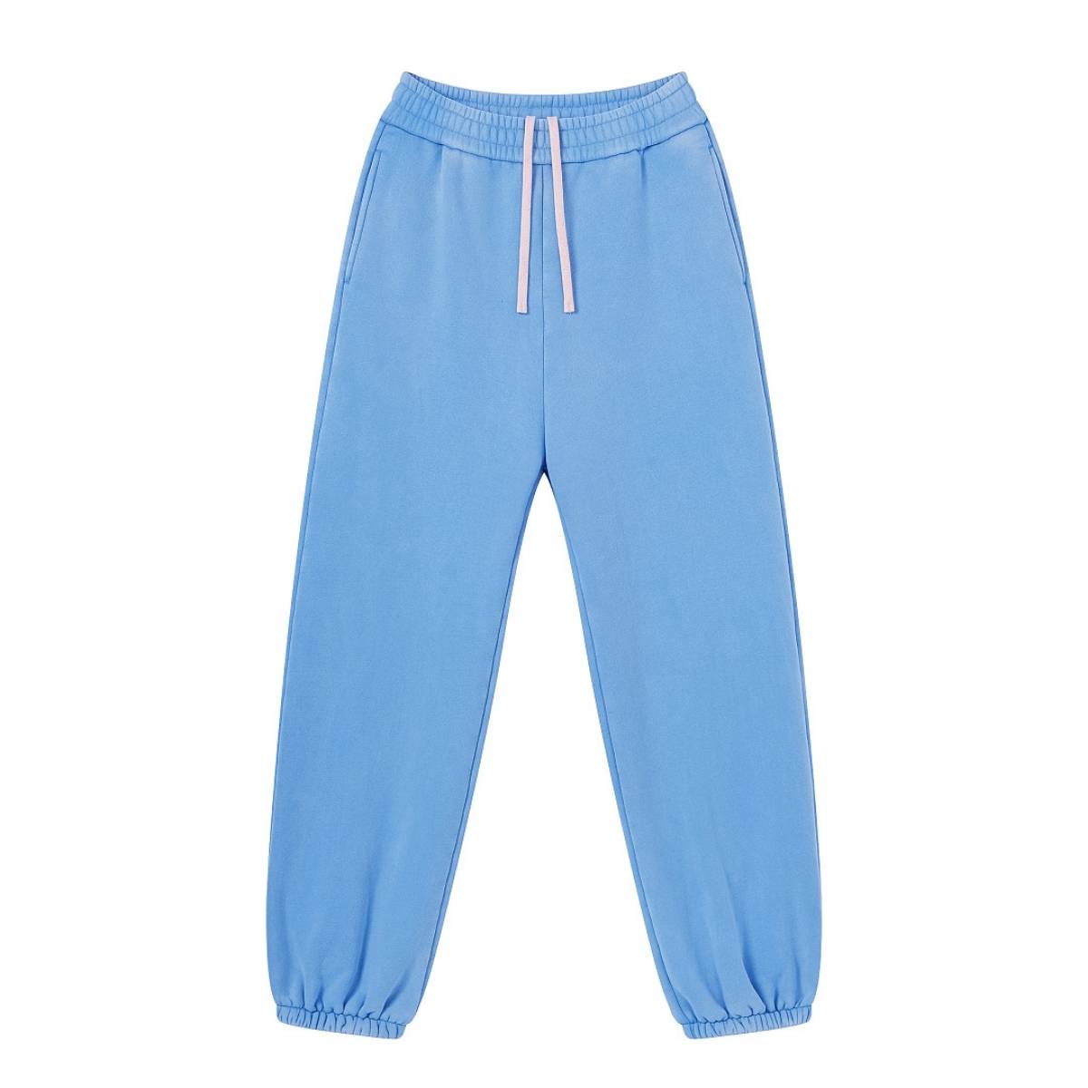 Jogger holgado descolorido y lavado