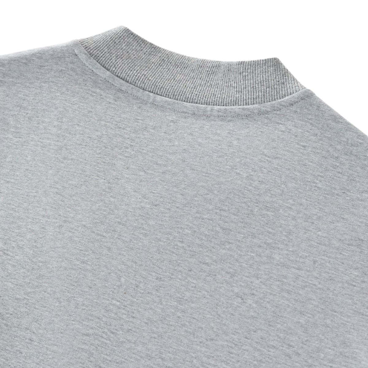 Boxy Short‑Wide V‑Neck Sweatshirt With Gathered Lantern Puff Sleeves