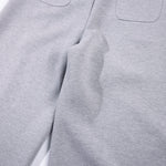 Relaxed Streetwear Deconstructed Curved Blade Joggers
