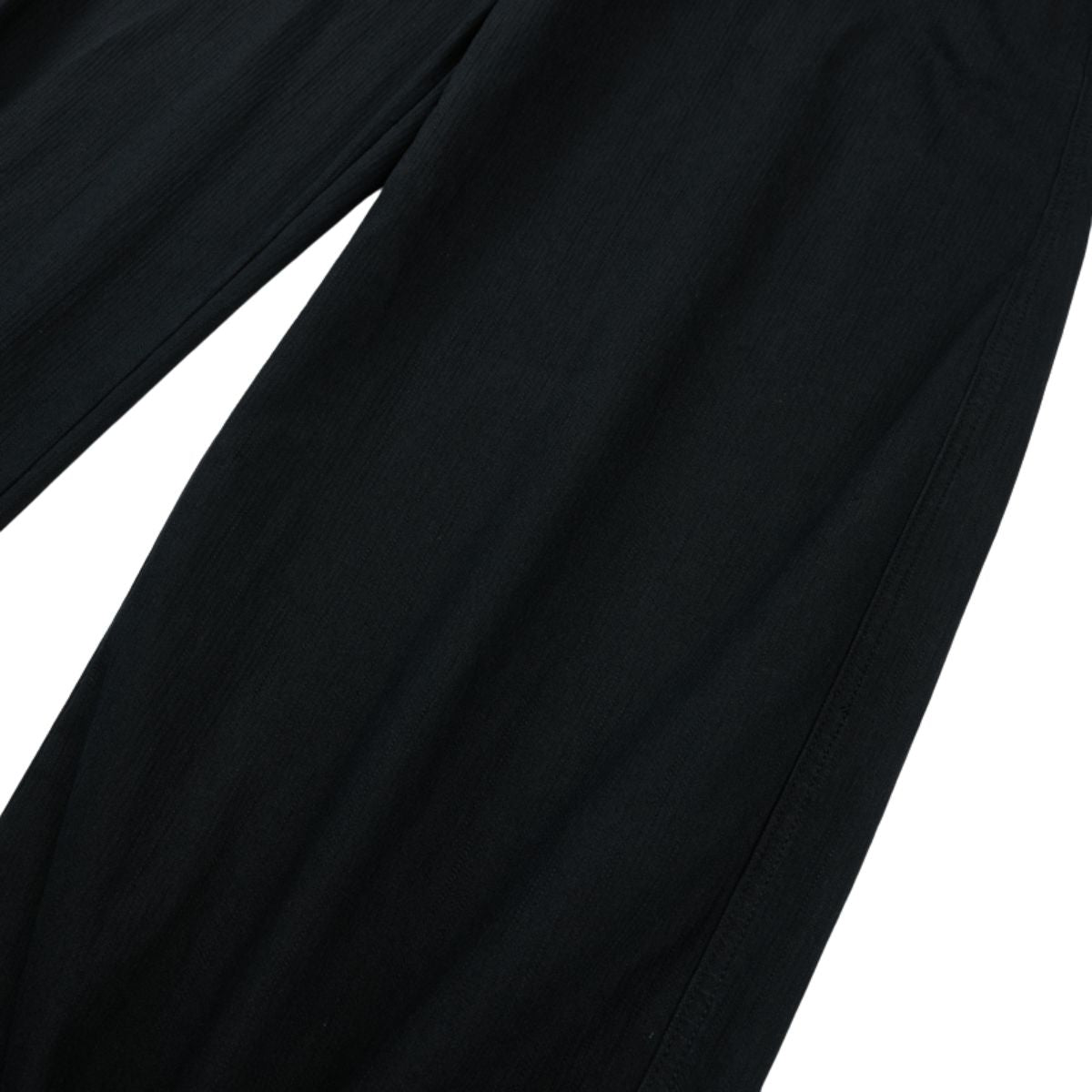 Balloon‑Cut Curved Wide Leg Trousers