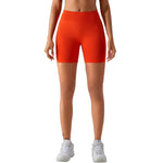 Pantalones cortos de entrenamiento de cintura alta y secado rápido