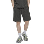 330G Cotton Blend Athletic Casual Waffle Shorts