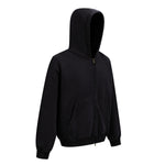 Vintage Oversized Full Zip Kangaroo Pocket Hoodie