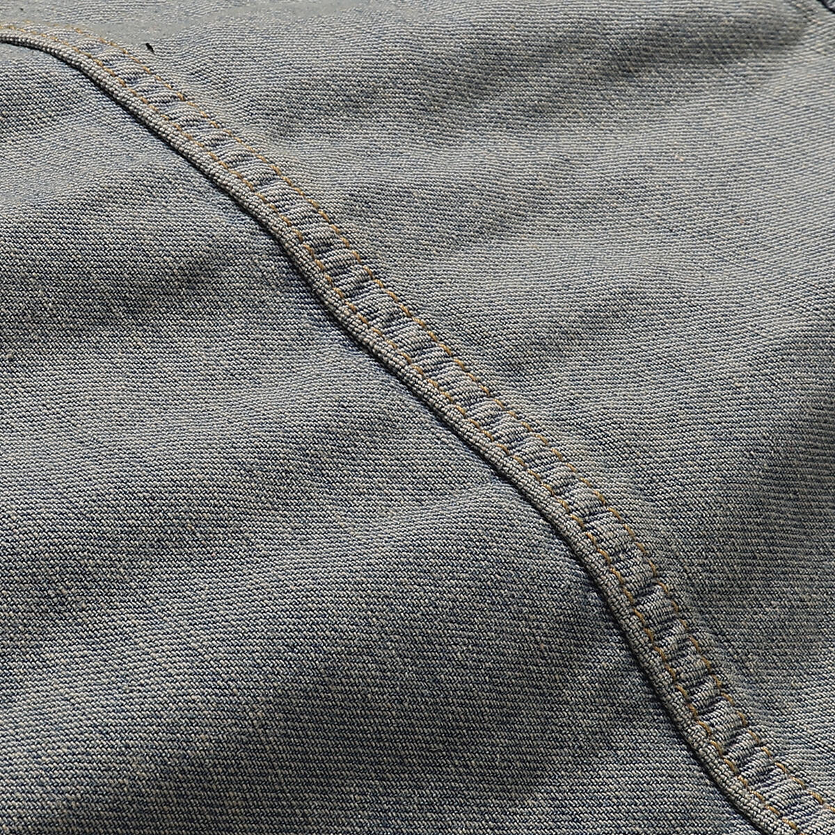 Classic Reverse Denim Trucker Jacket