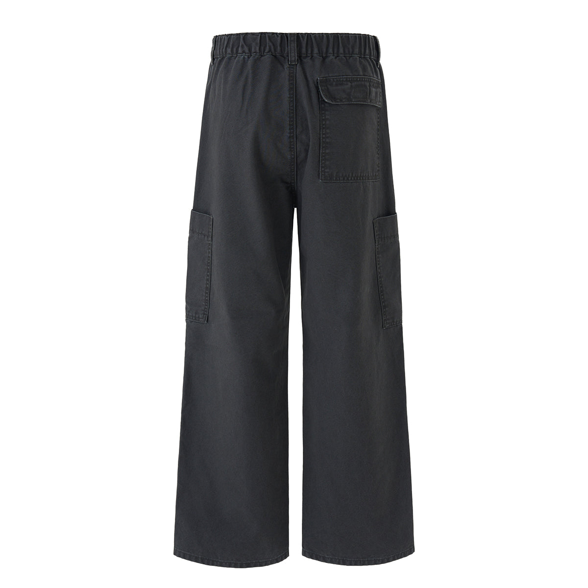Cargo Wide Leg Stretch Waist Office Commuter Pants