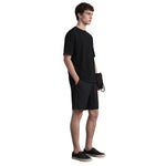 Vintage Wash Relaxed Linen-Cotton Blend Short Sleeve T-Shirt