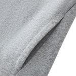 Preppy Style Half‑Zip Sport Sweatshirt With Adjustable Drawstring Hem