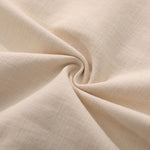 Old Money Cotton Linen Wide Leg Trousers