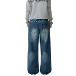 Studded Wide Leg Jeans