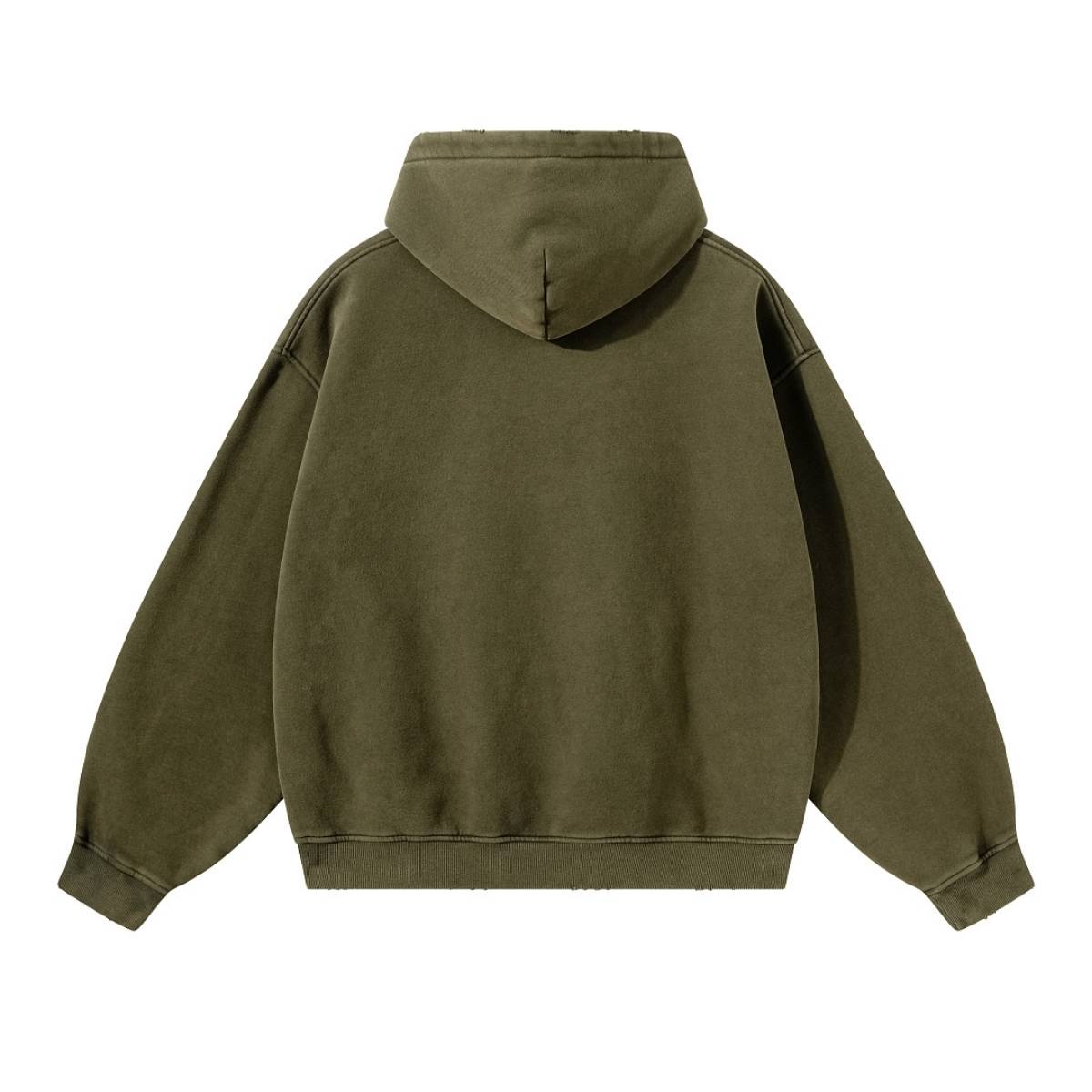Sudadera con capucha de felpa de novio de gran tamaño