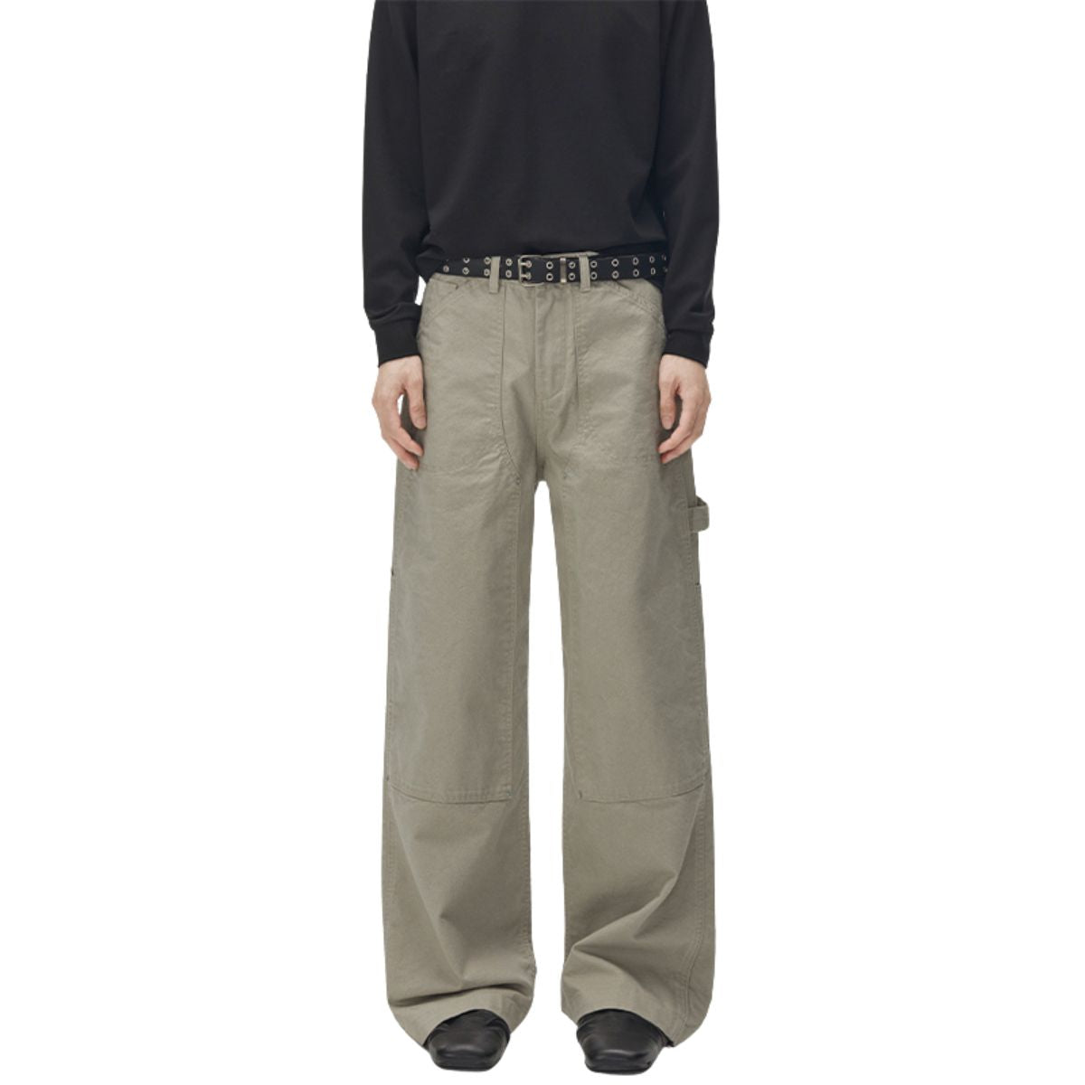 Heavy‑Weight Pearl‑Weave Twill Carpenter Work Pants