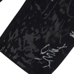 Smoke Rise Graffiti Black Wide-Leg Printed Jeans