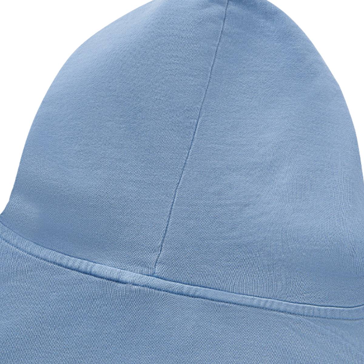 Sudadera con capucha pesada de color sólido